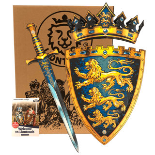 Triple Lion Set (Sword. shield, crown) 15 sets per carton 